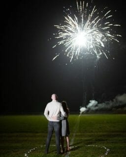 BONFIRE NIGHT!

Proof that fireworks aren't just for today though. This was back in March when Jack surprised Amy a proposal and this beautiful firework display arranged by @amandalouiseweddingsandevents 

It's raining here this morning - so hoping it clears up ready for tonights celebrations!

If you are looking to arrange a proposal, please DM me. Amanda and I would love to help you!